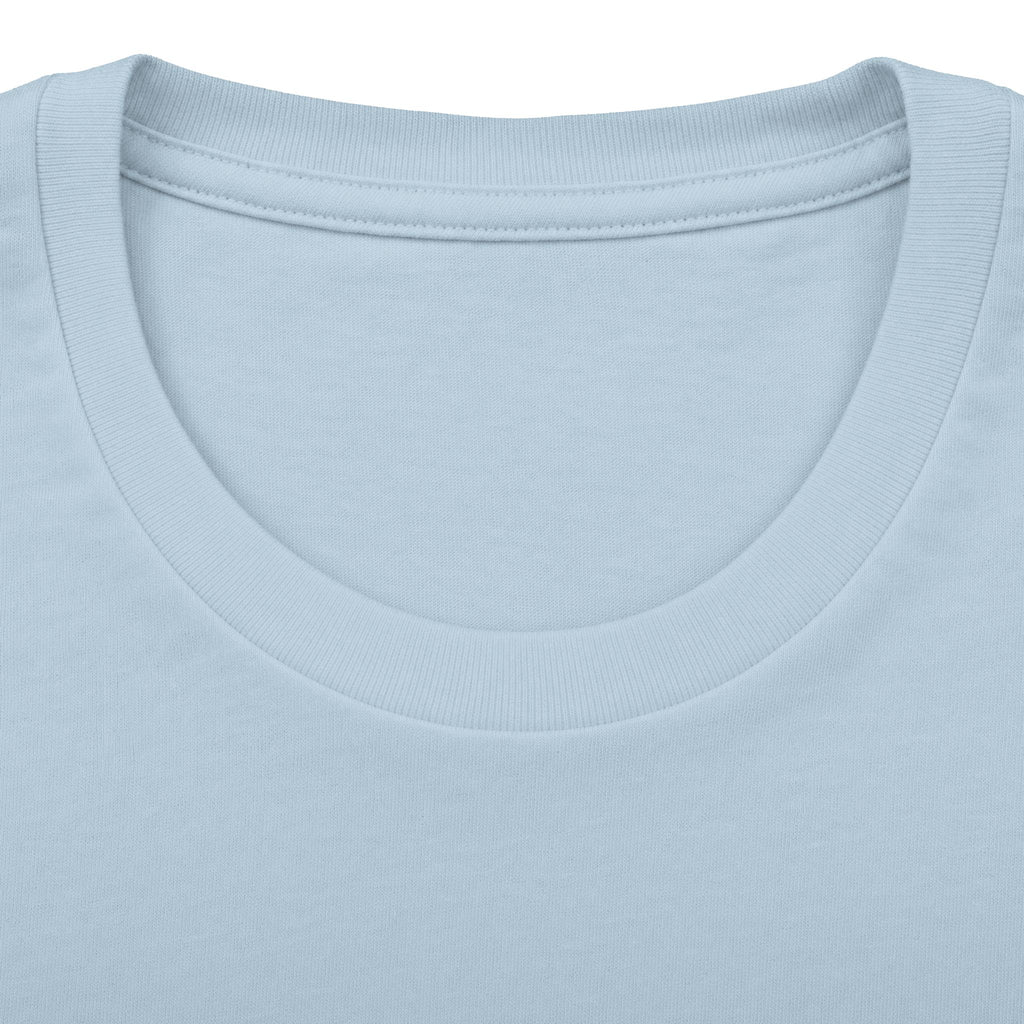 Cote d'Ivoire Abidjan East Mission Flag Map shirt in Light Pink: flag of Cote d'Ivoire in the outline of Cote d'Ivoire with navy lettering, front view