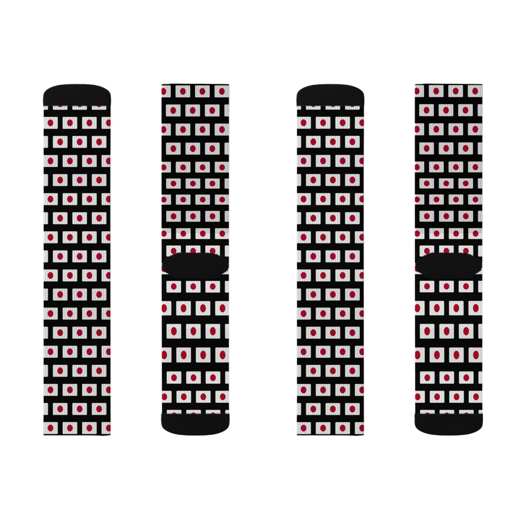 Japan Mission Flag Socks