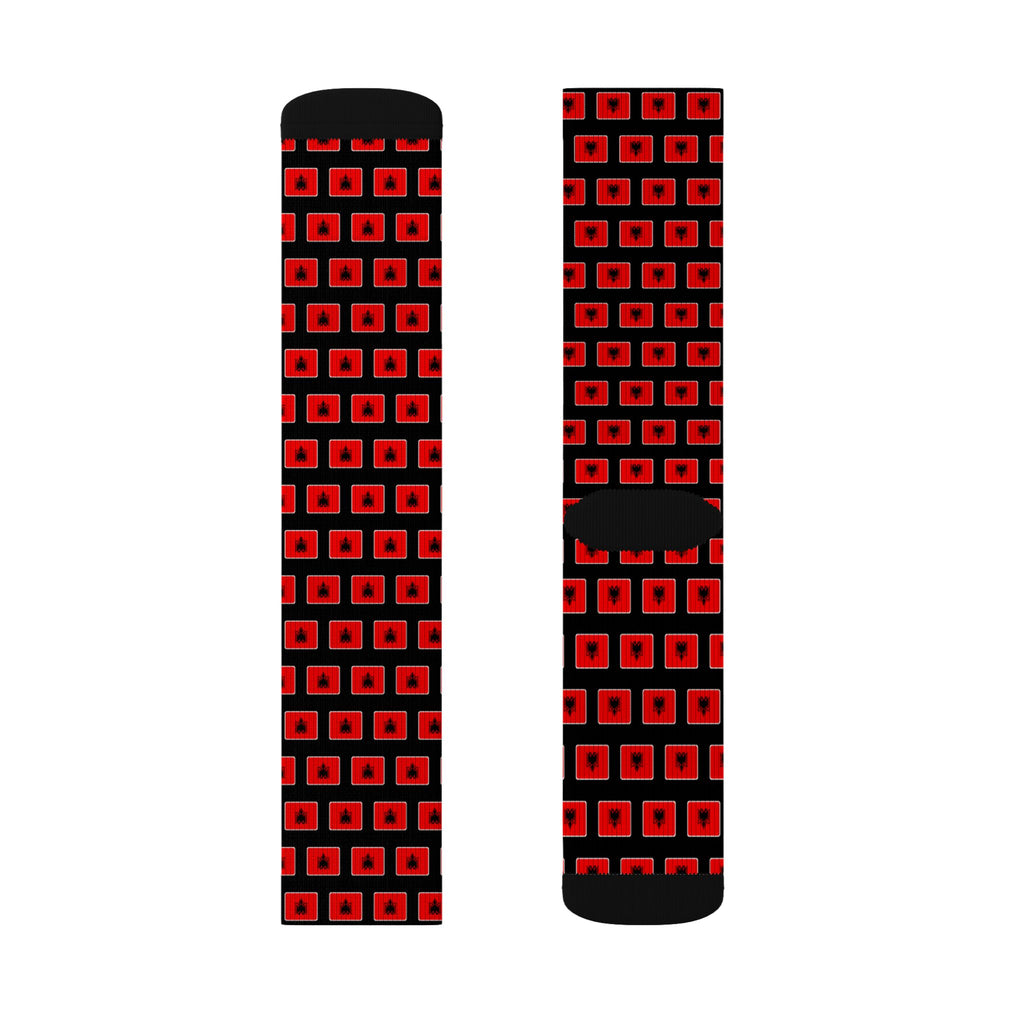 Albania Mission Flag Socks