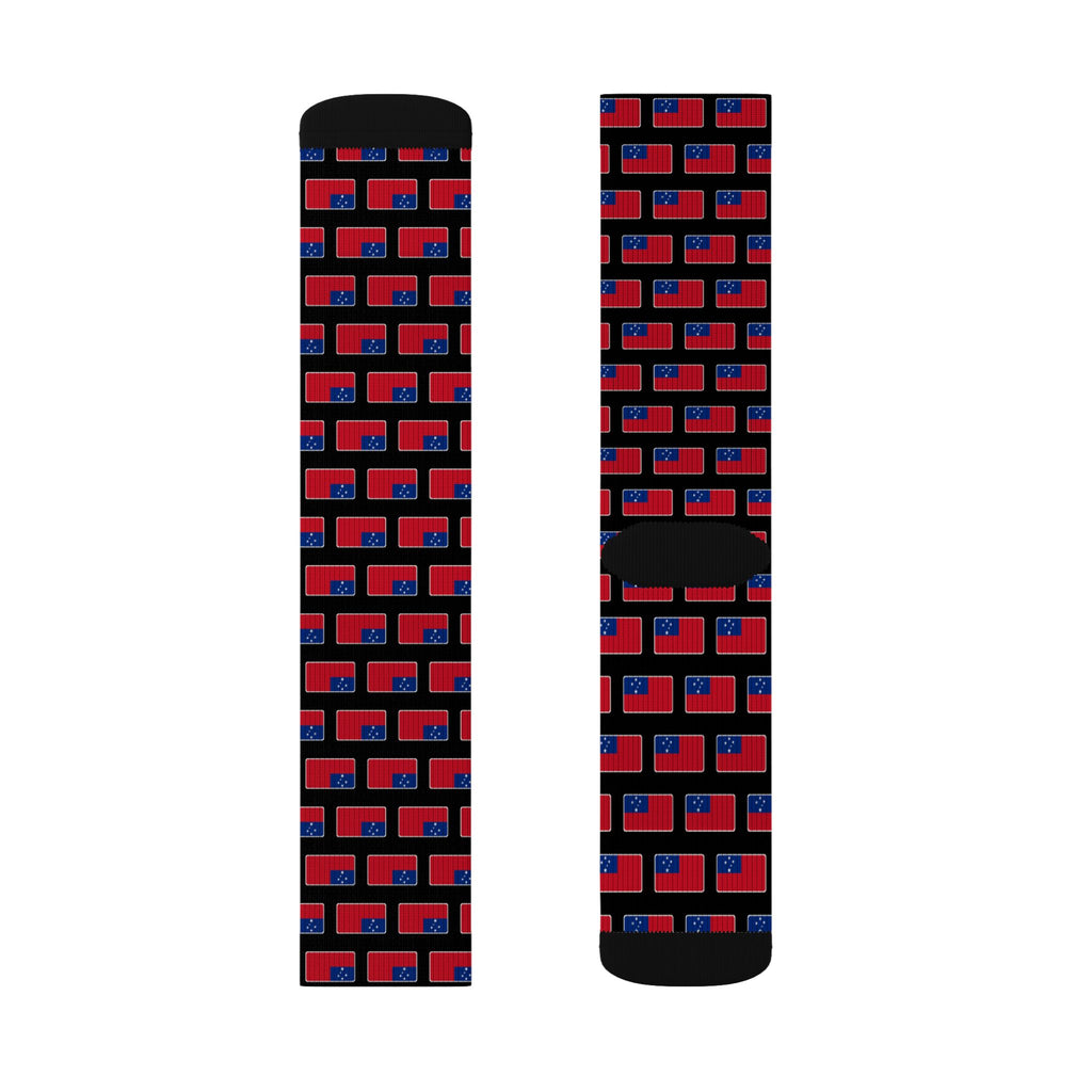 Samoa Mission Flag Socks
