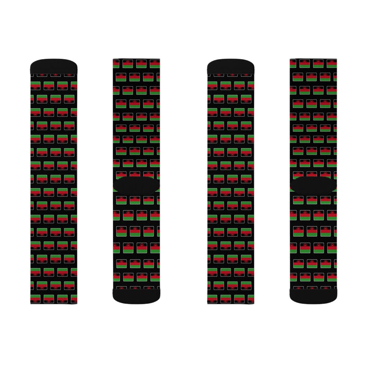 Malawi Mission Flag Socks