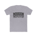 Utah Salt Lake City West Mission T-Shirt in Heather Grey, front view