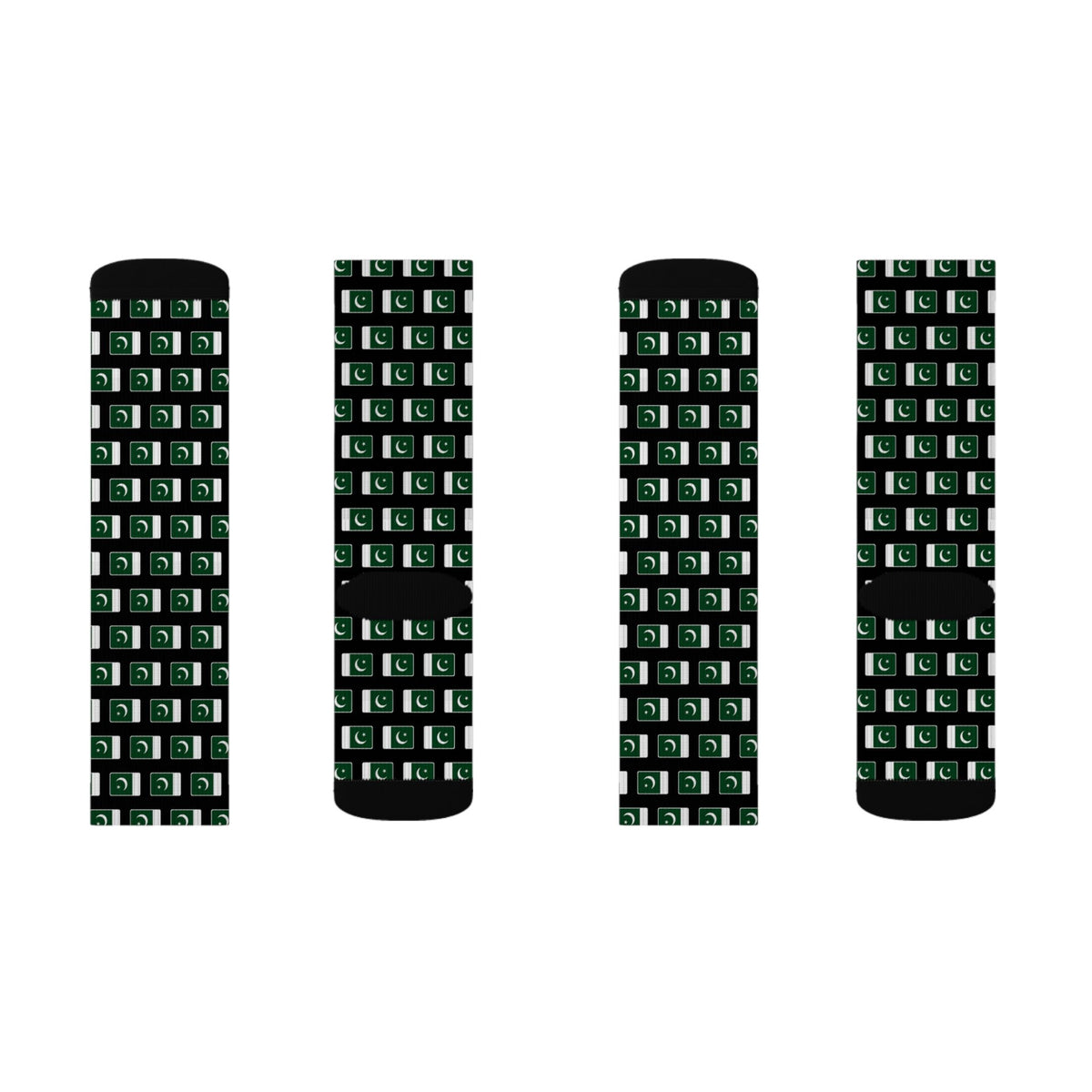 Pakistan Mission Flag Socks