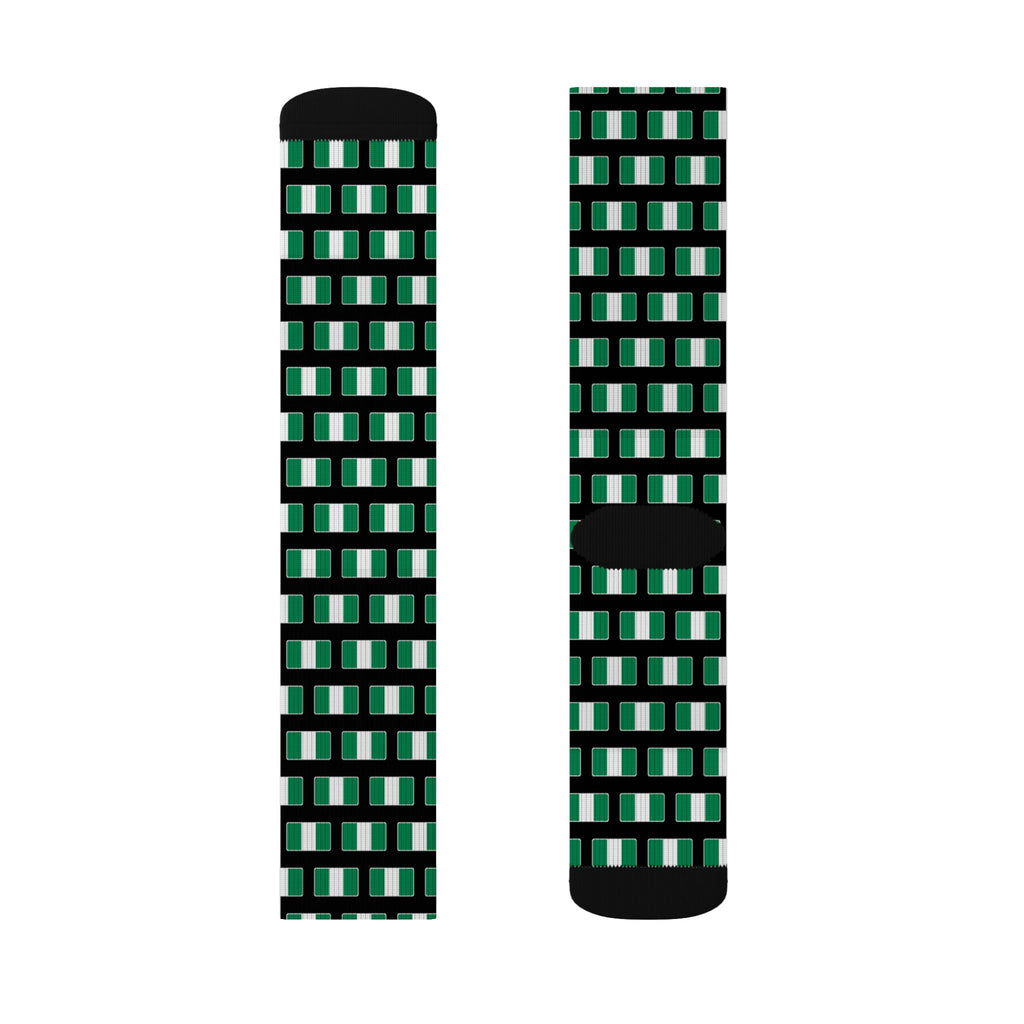 Nigeria Mission Flag Socks