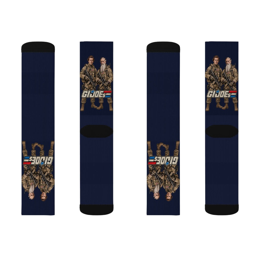 GI Joes Real American Heroes crew socks by Weak Things view 4