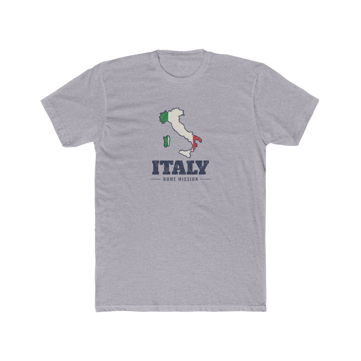 Italy Rome Mission Flag Map Shirt