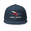 Czech/Slovak Mission Flag Map Trucker Hat