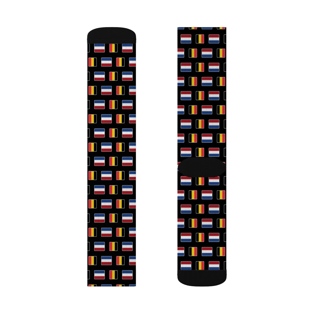 Belgium/Netherlands Mission Flag Socks