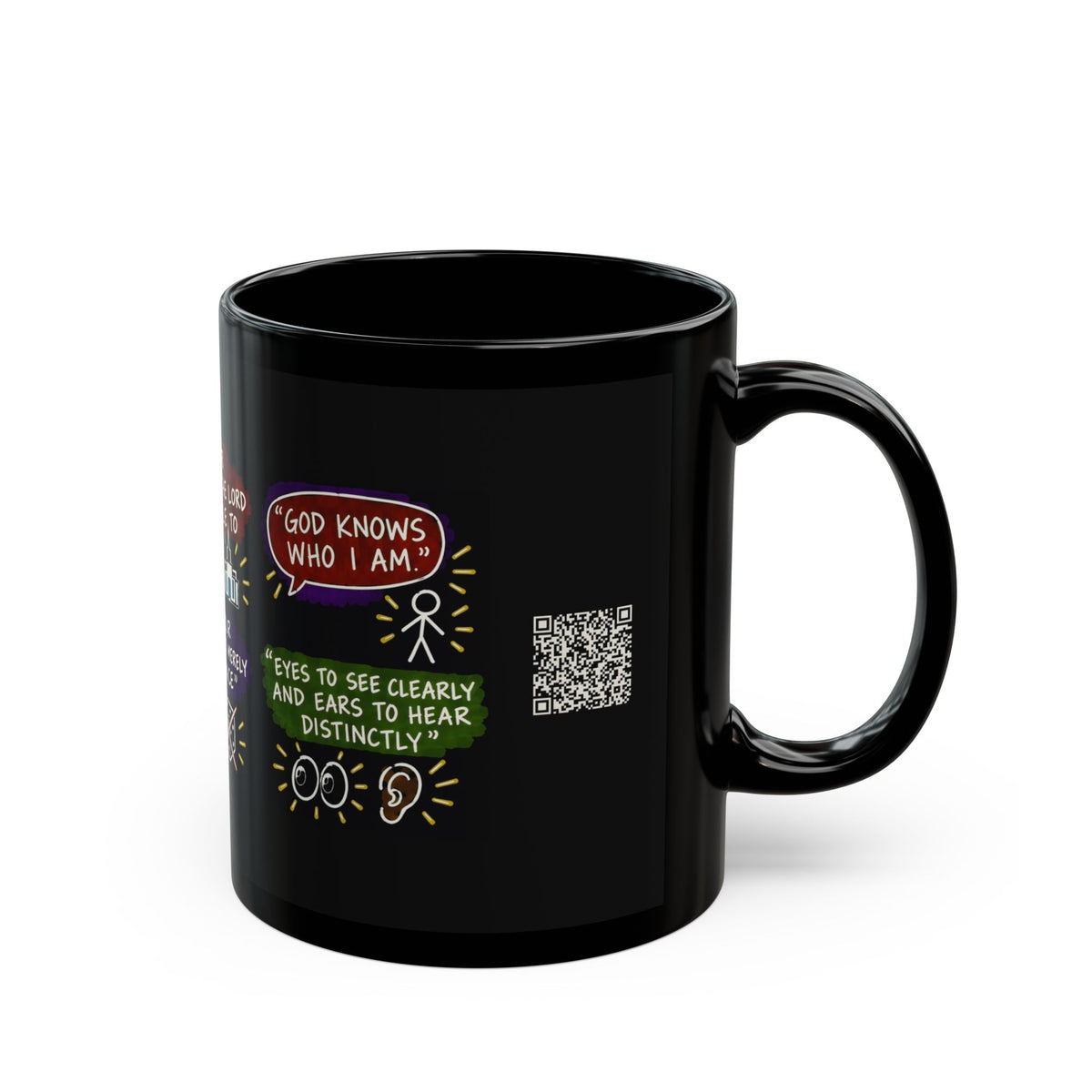 The Tender Mercies of the Lord Sketch Note Black Mug — David A. Bednar
