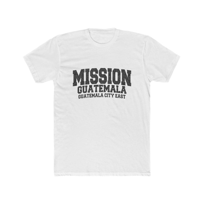 Guatemala Guatemala City East Mission T-Shirt in Solid White, front view
