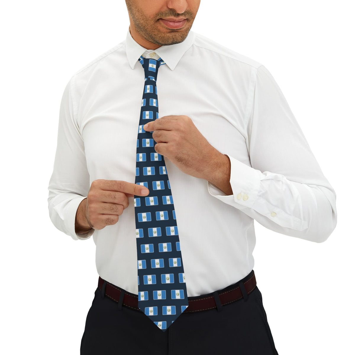 Guatemala Mission Flag Tie