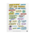 Let God Prevail Sketch Note Poster — Russell M. Nelson