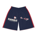 Hawaii Honolulu Mission Basketball Shorts, front view