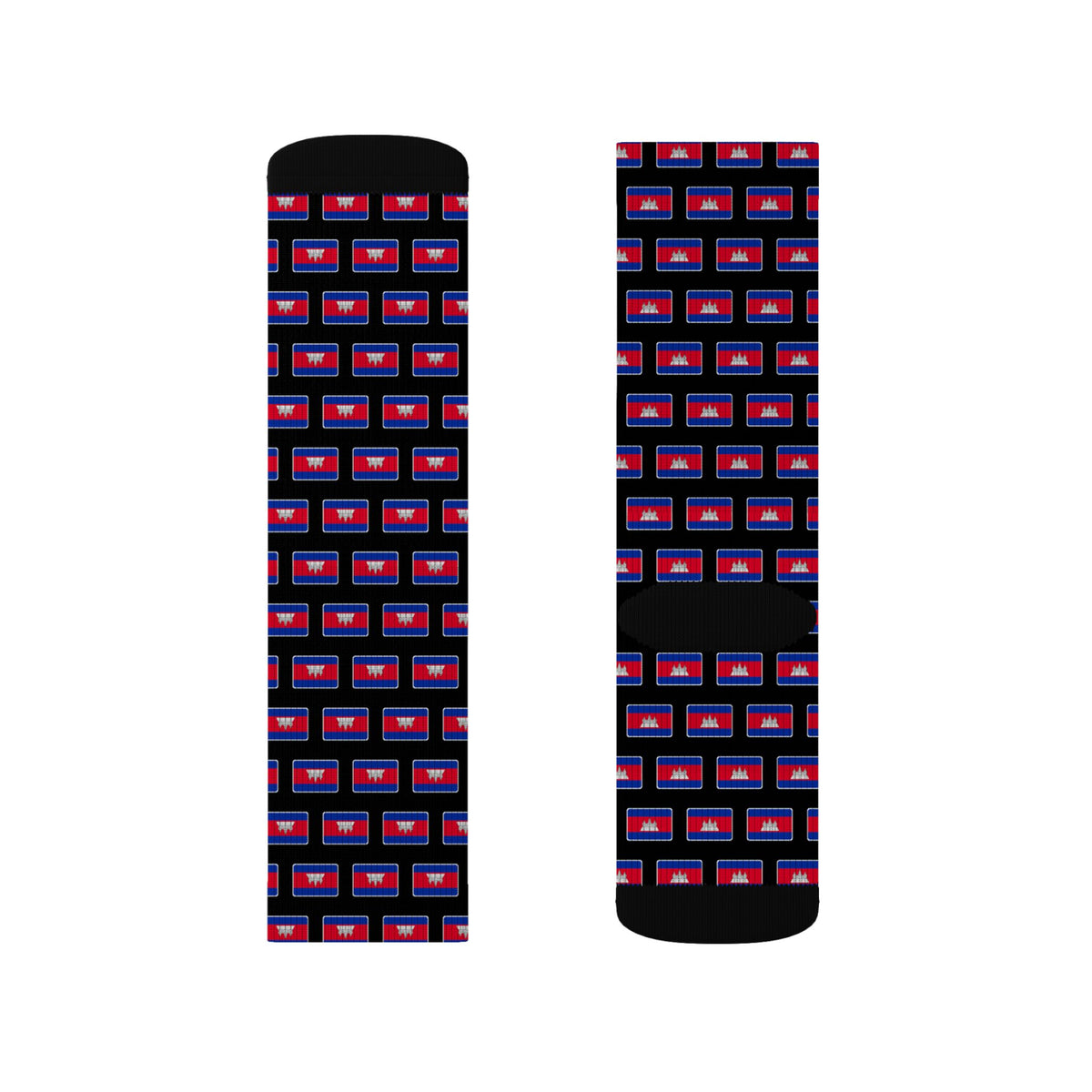 Cambodia Mission Flag Socks