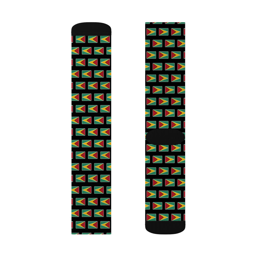 Guyana Mission Flag Socks