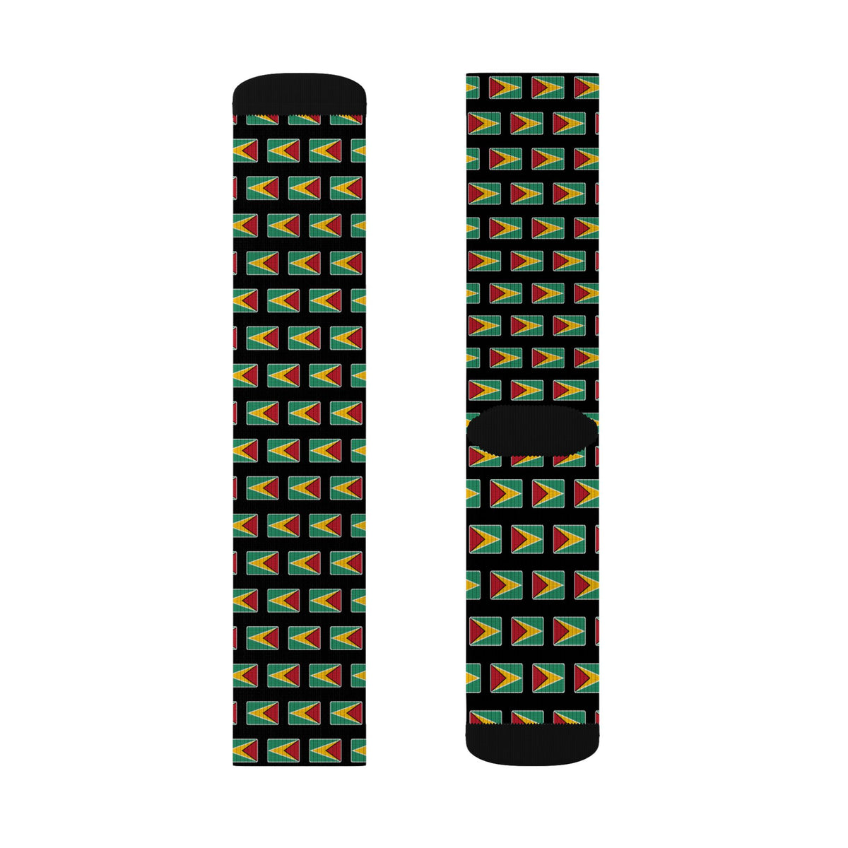 Guyana Mission Flag Socks