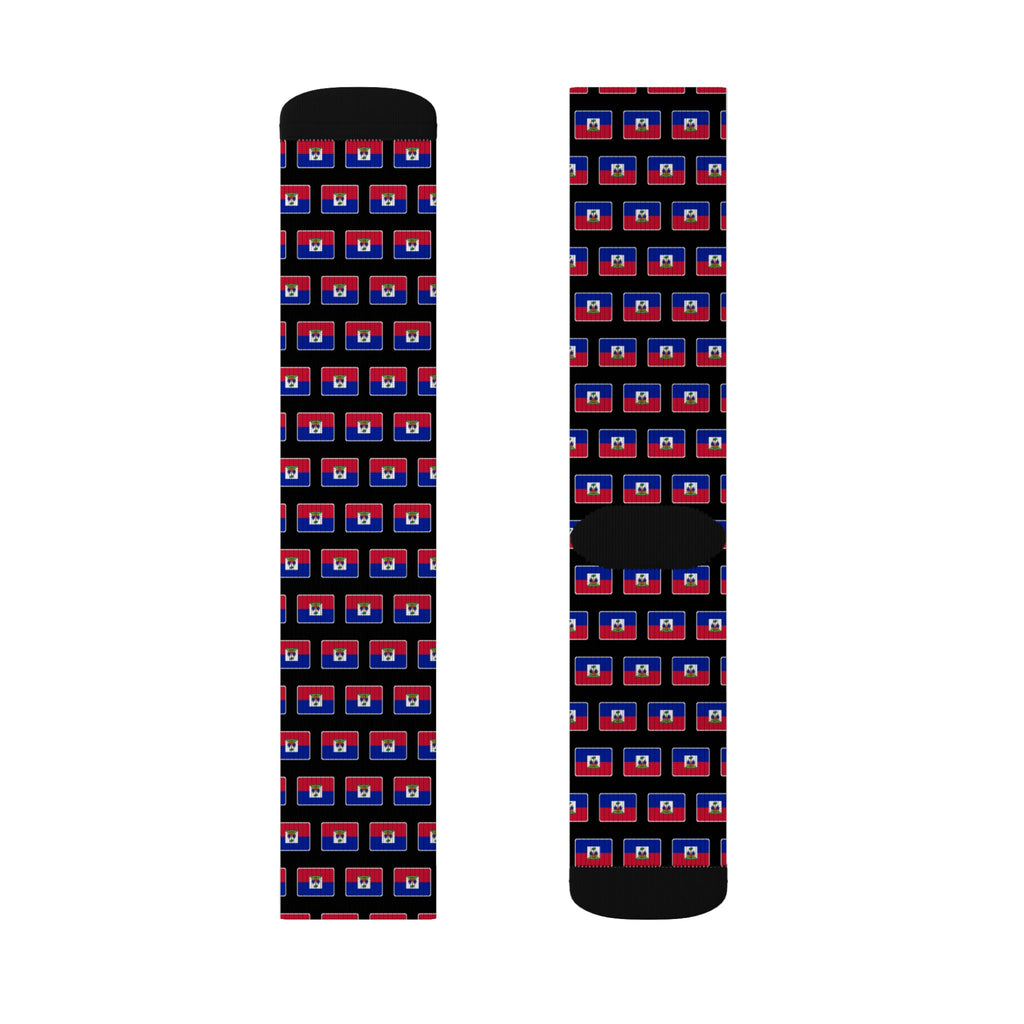 Haiti Mission Flag Socks