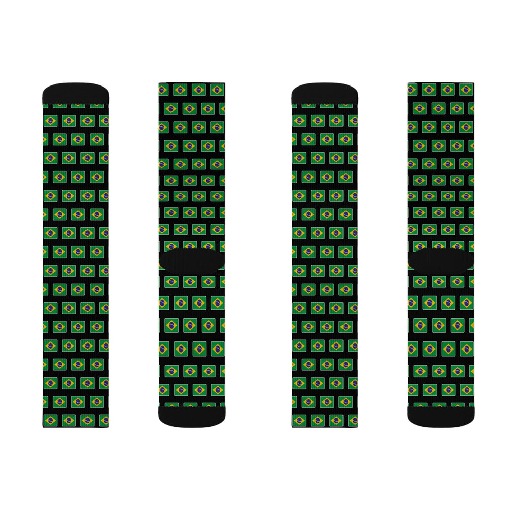 Brazil Mission Flag Socks