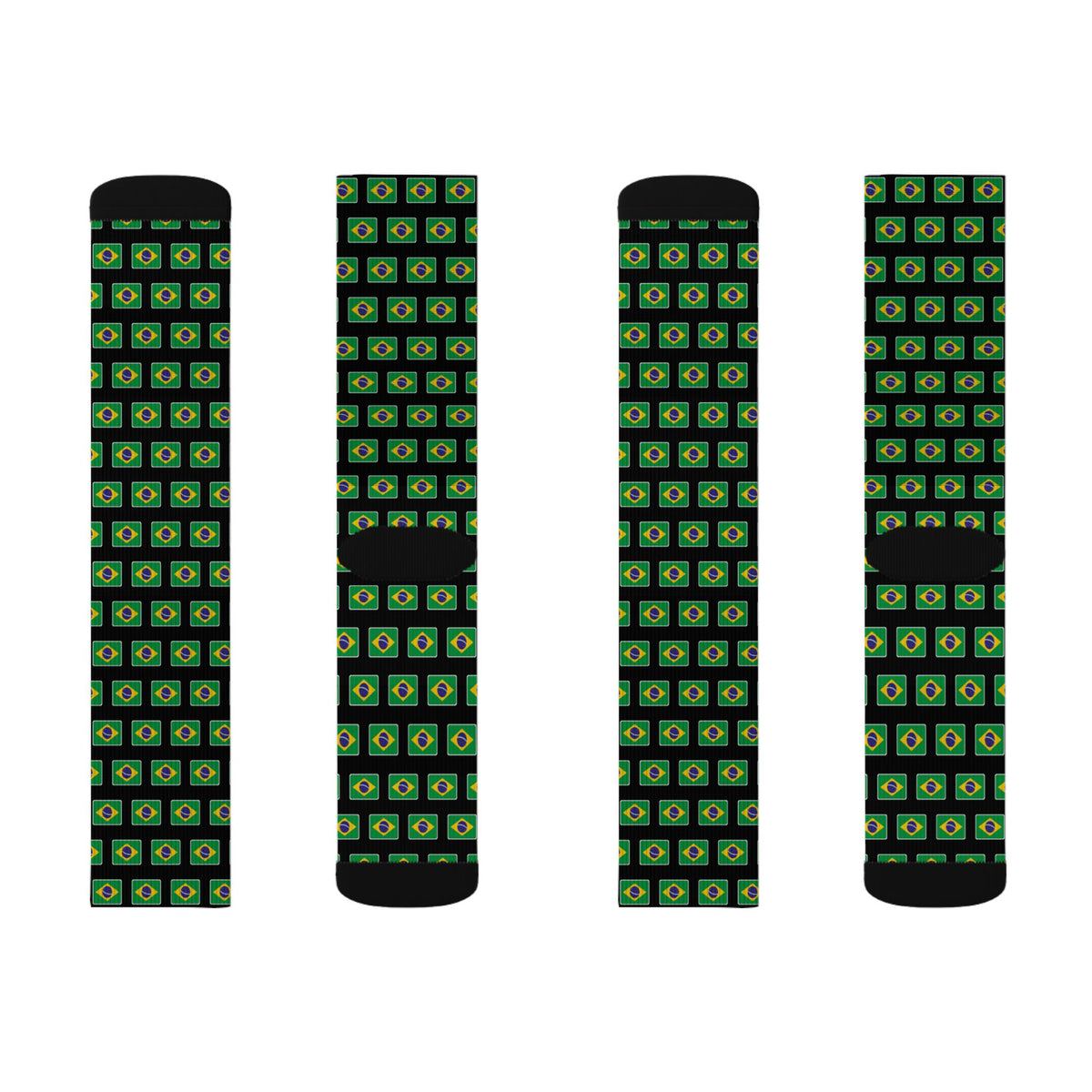 Brazil Mission Flag Socks