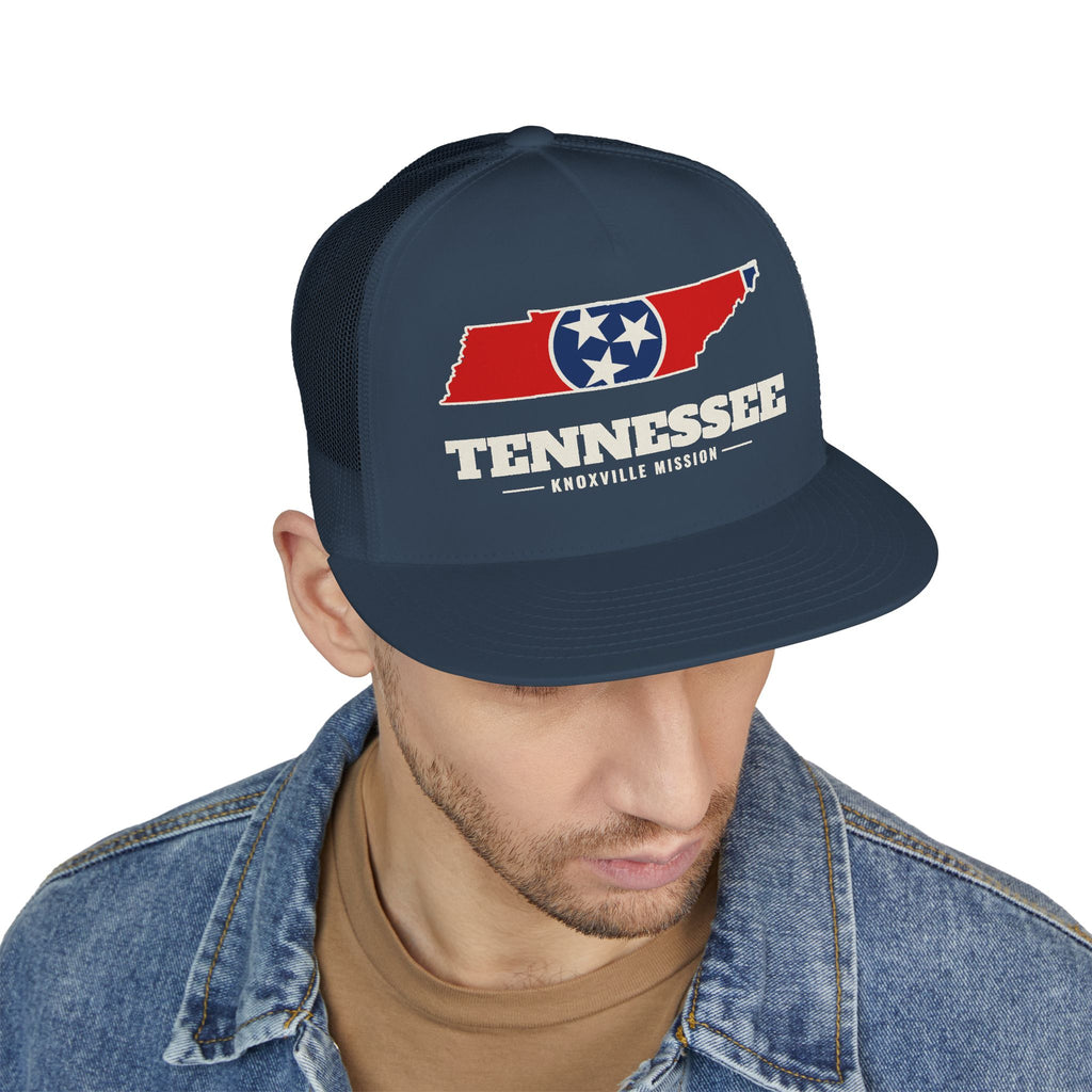 Tennessee Knoxville Mission Flag Map Trucker Hat