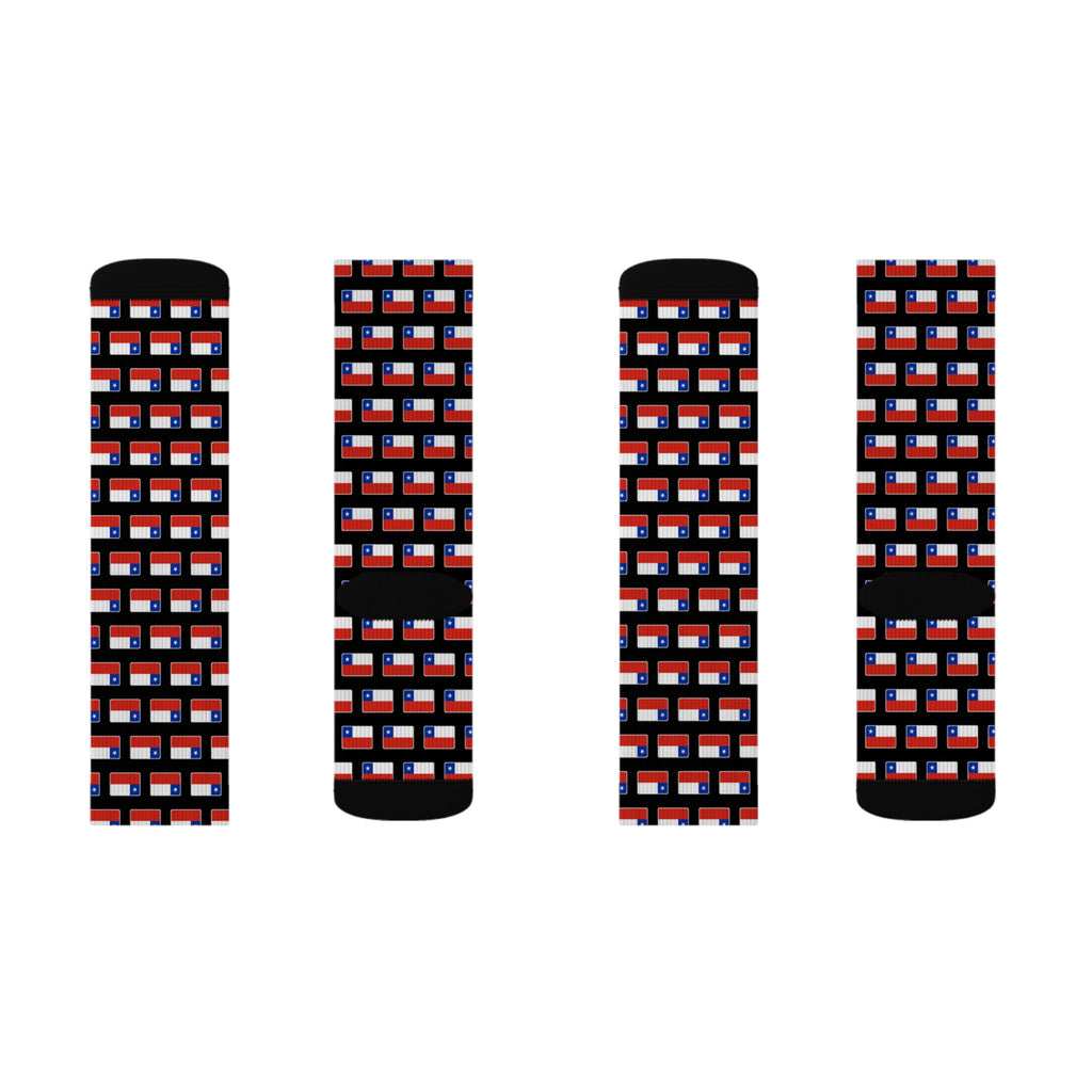 Chile Mission Flag Socks