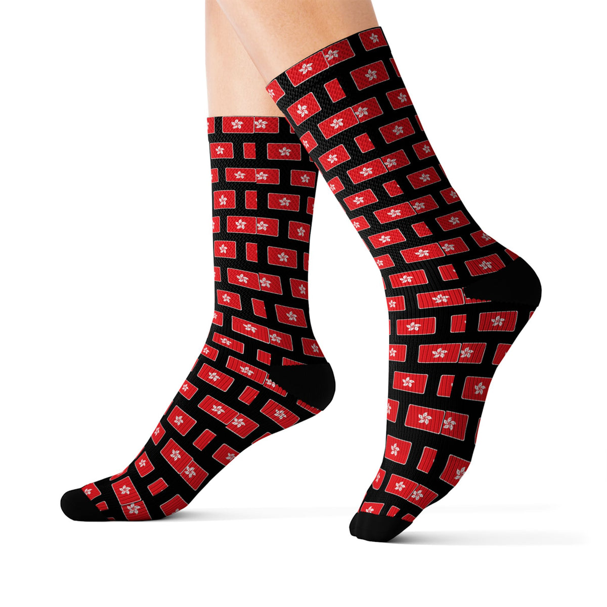 Hong Kong Mission Flag Socks