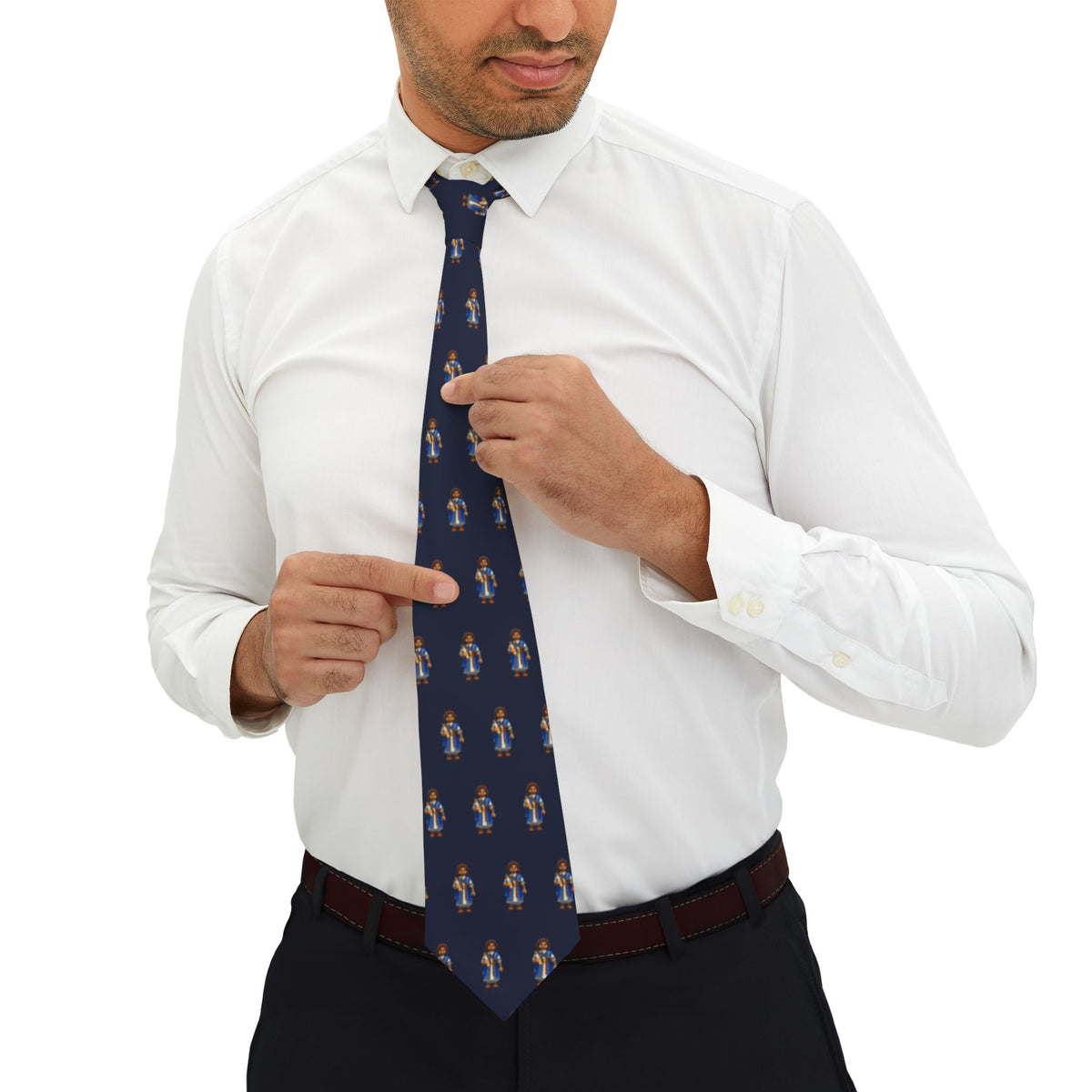 Timothy Brick Chess necktie by Weak Things view 3