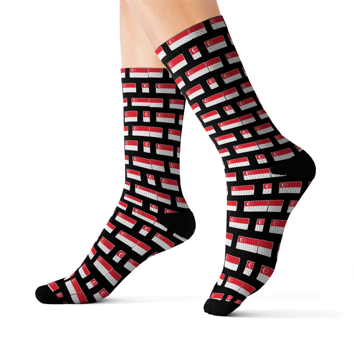 Singapore Mission Flag Socks