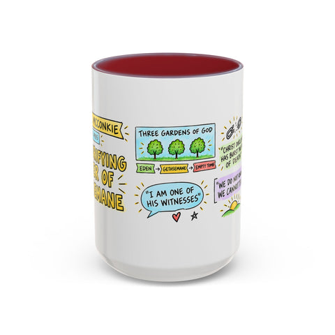 The Purifying Power of Gethsemane sketch note mug