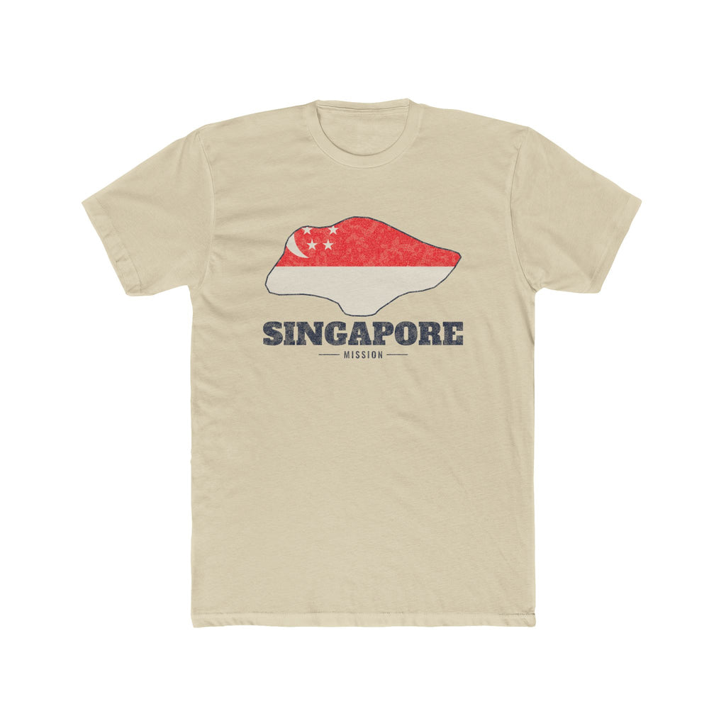 Singapore Mission Flag Map Shirt