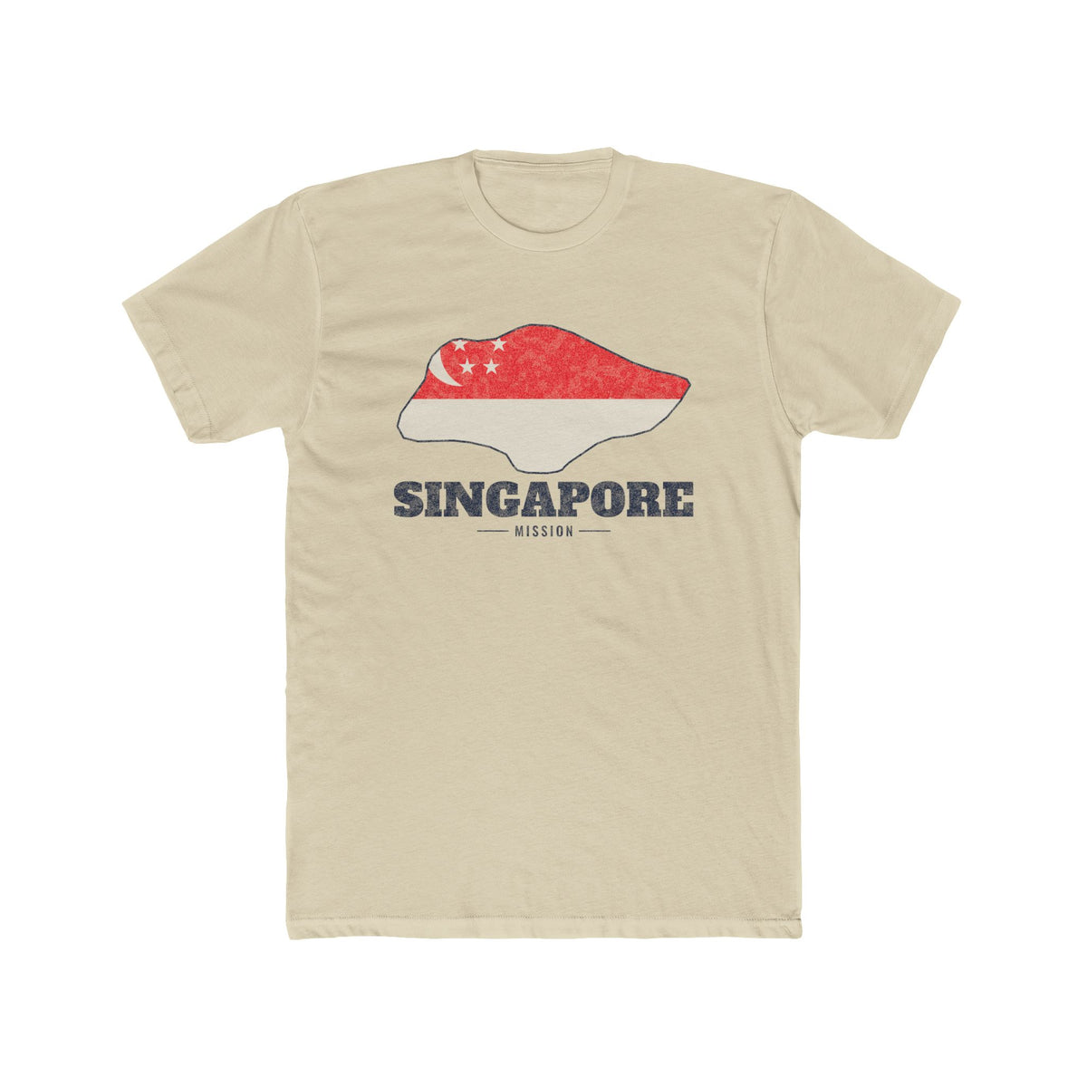 Singapore Mission Flag Map Shirt