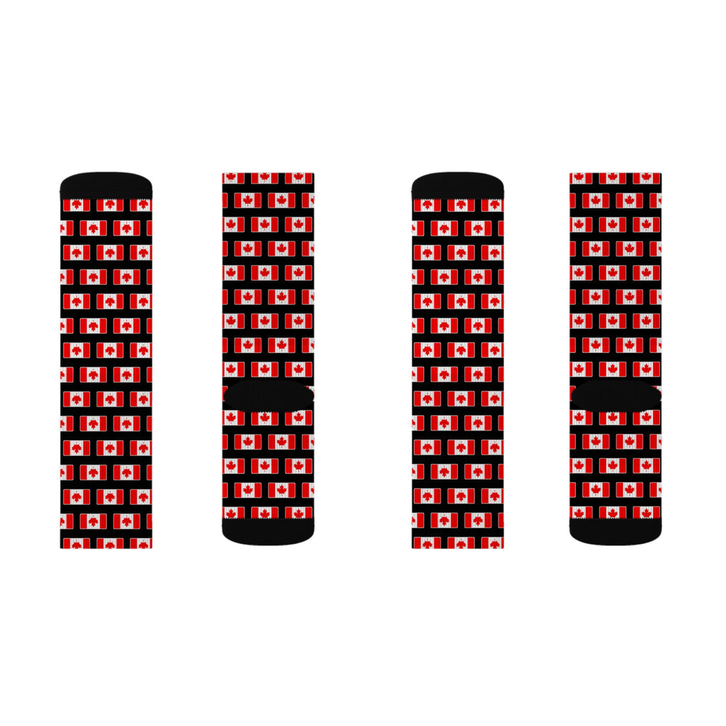 Canada Mission Flag Socks