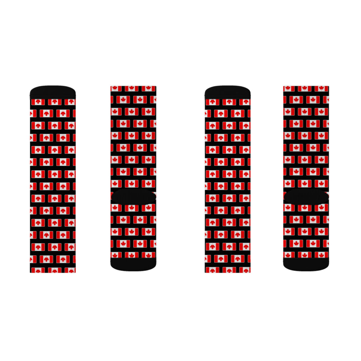 Canada Mission Flag Socks
