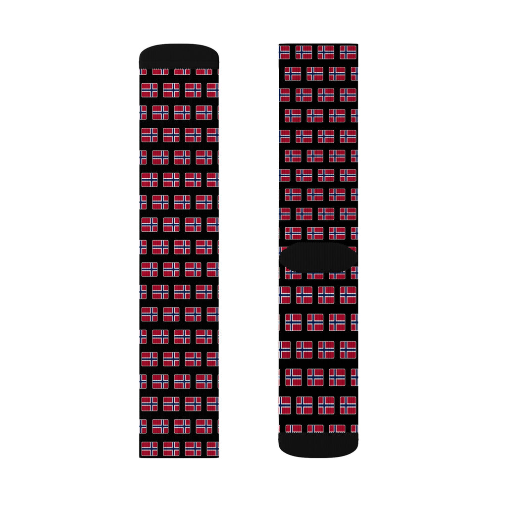 Norway Mission Flag Socks