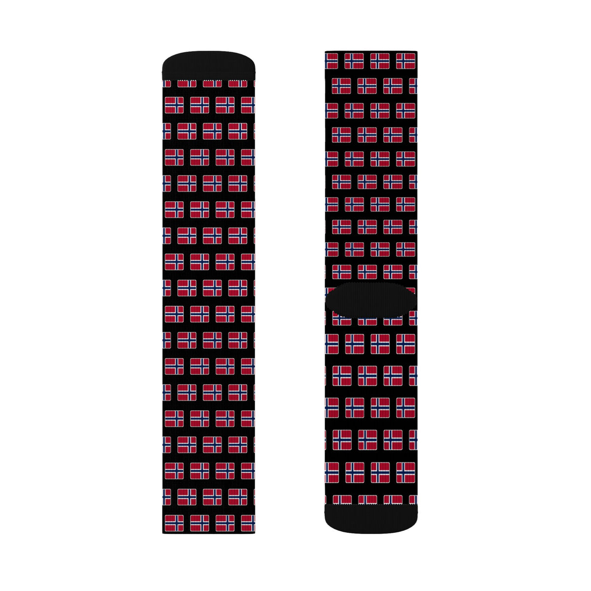 Norway Mission Flag Socks