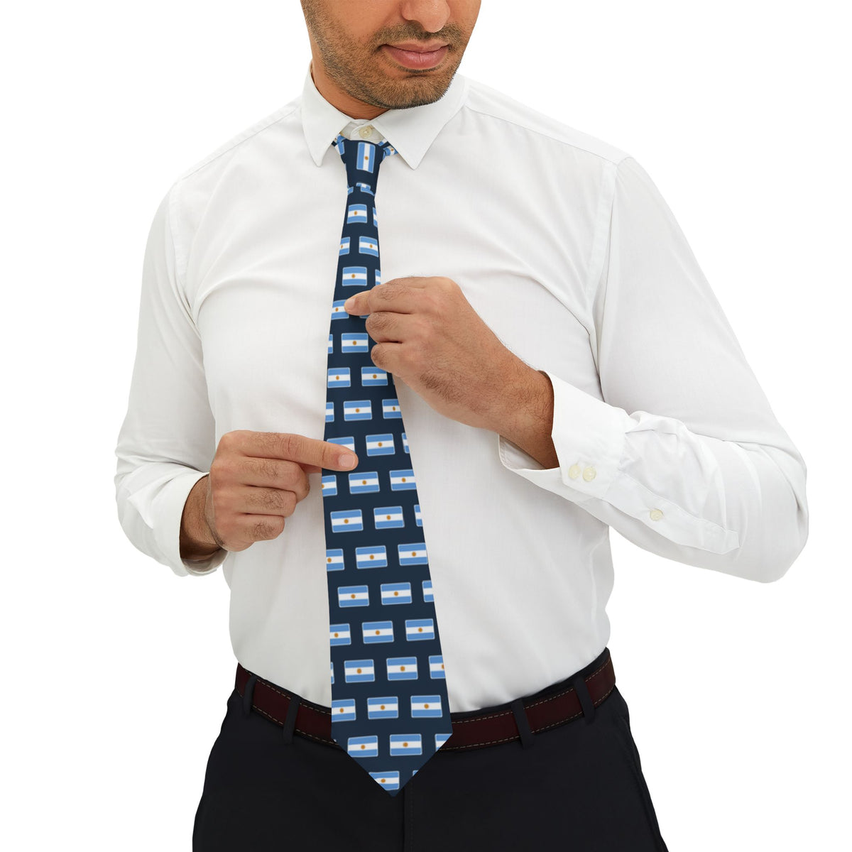 Argentina Mission Flag Tie