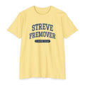 Press Forward shirt in Norwegian on Banana Cream: “STREVE FREMOVER”, 2 Nephi 31:20