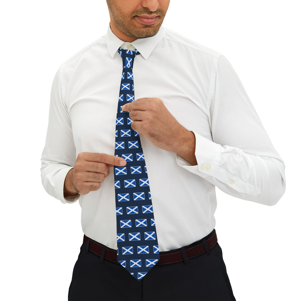 Scotland Mission Flag Tie