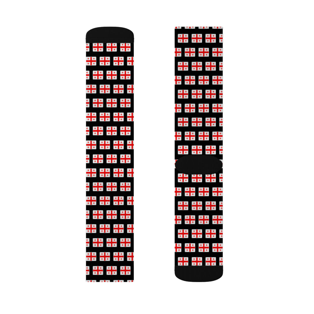 Georgia (Country) Mission Flag Socks