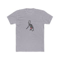 Philippines Dumaguete Mission Heart Map shirt in Heather Grey: Philippines outline with a red heart, front view