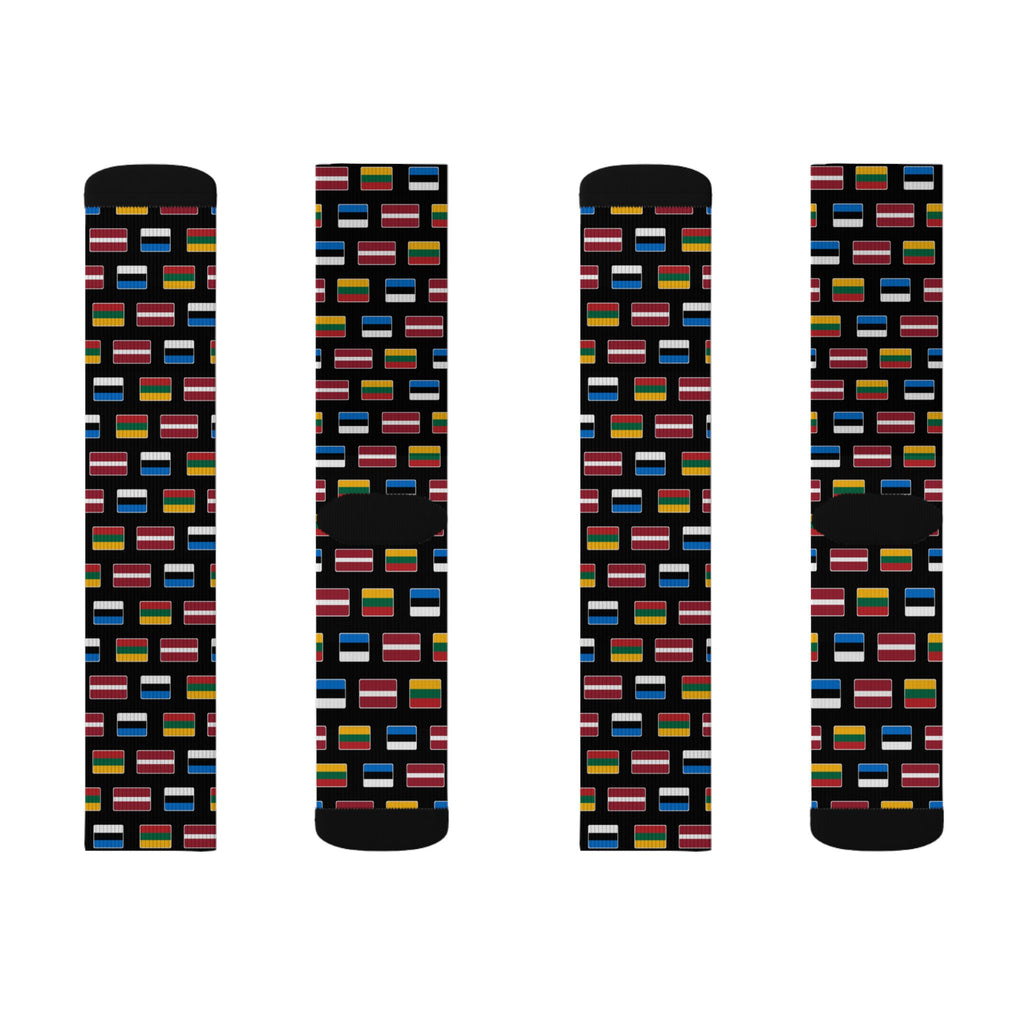 Baltic Mission Flag Socks