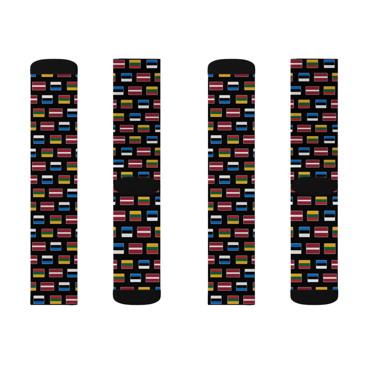 Baltic Mission Flag Socks