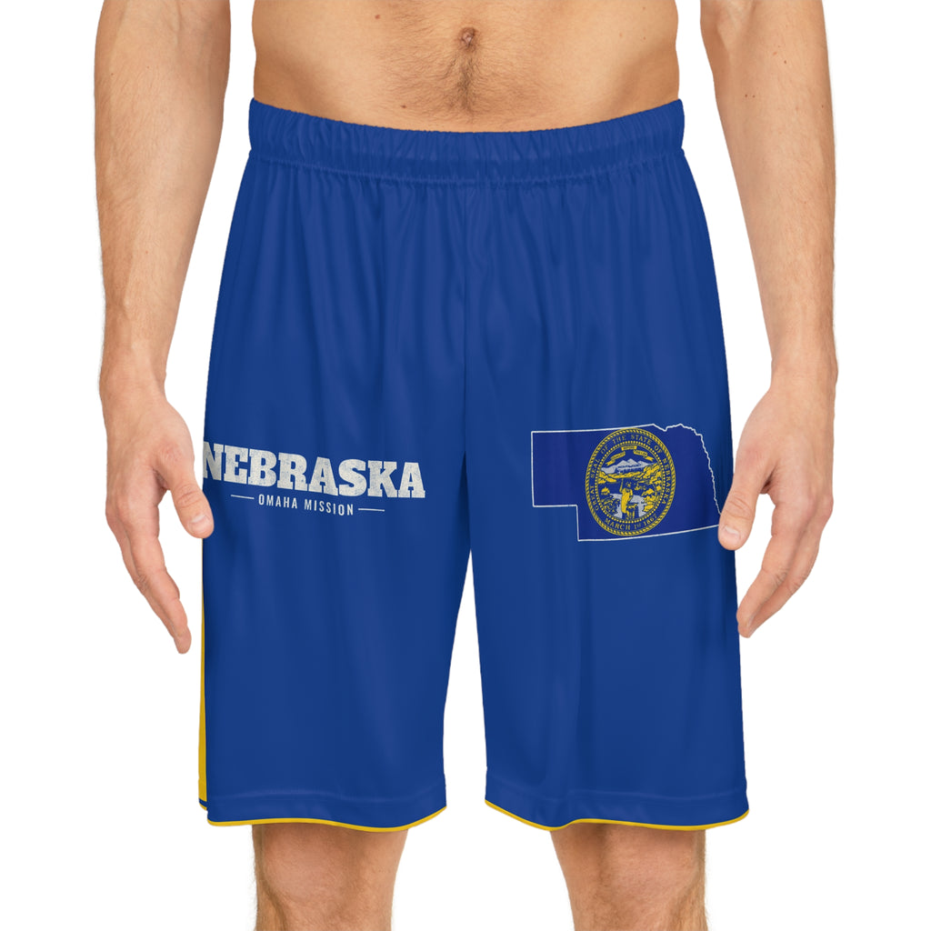 Nebraska Omaha Mission Basketball Shorts