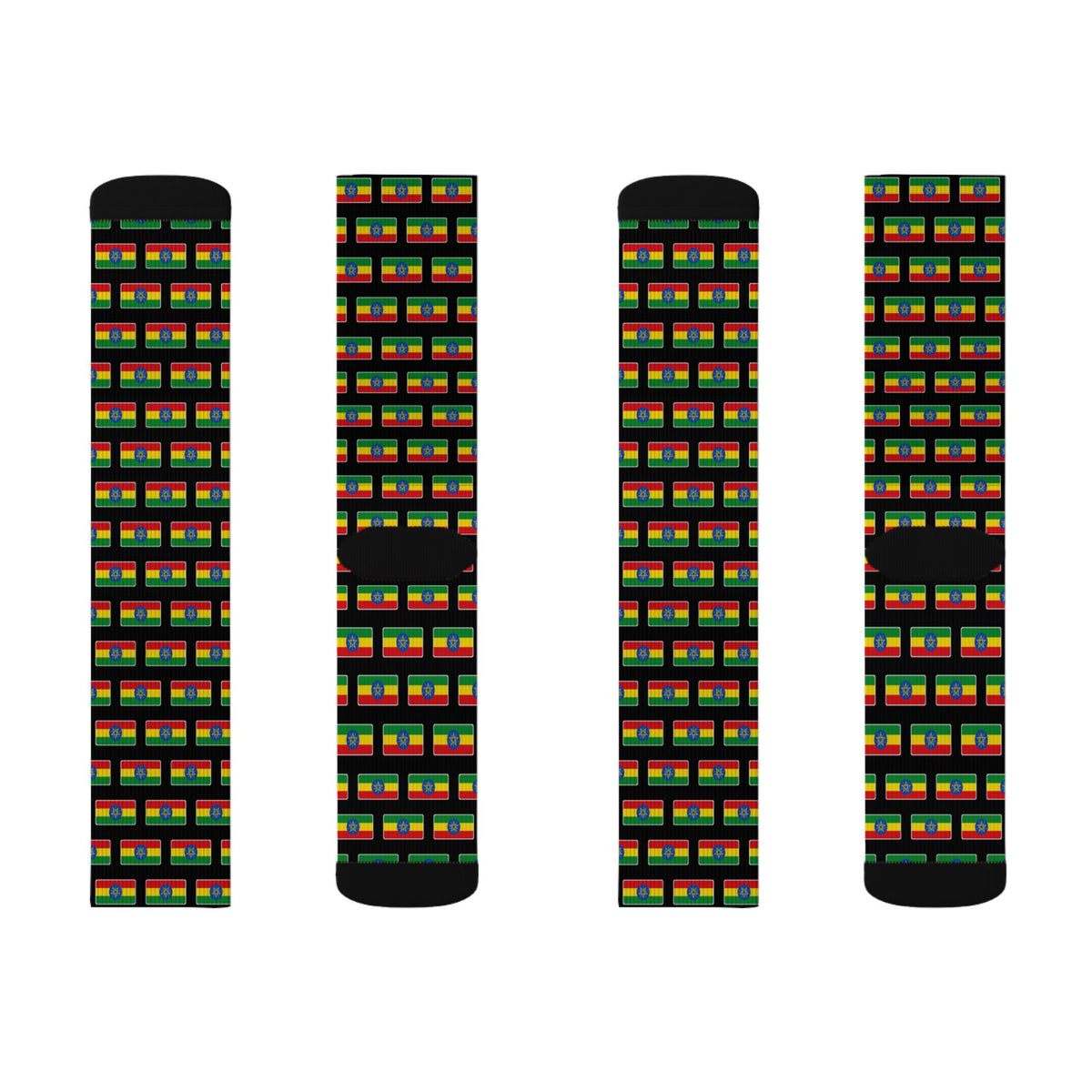 Ethiopia Mission Flag Socks