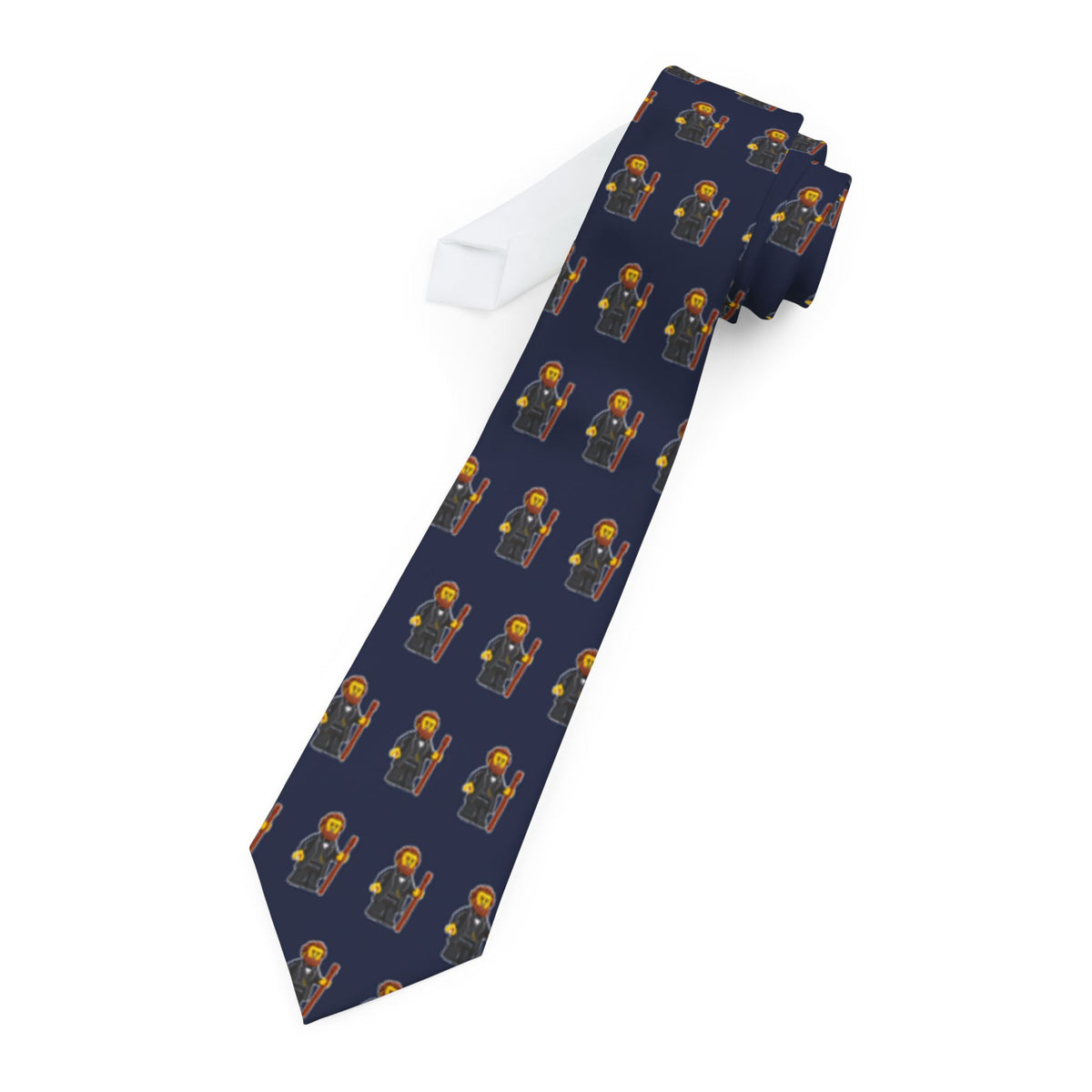 Brigham Young Brick necktie by Weak Things view 2