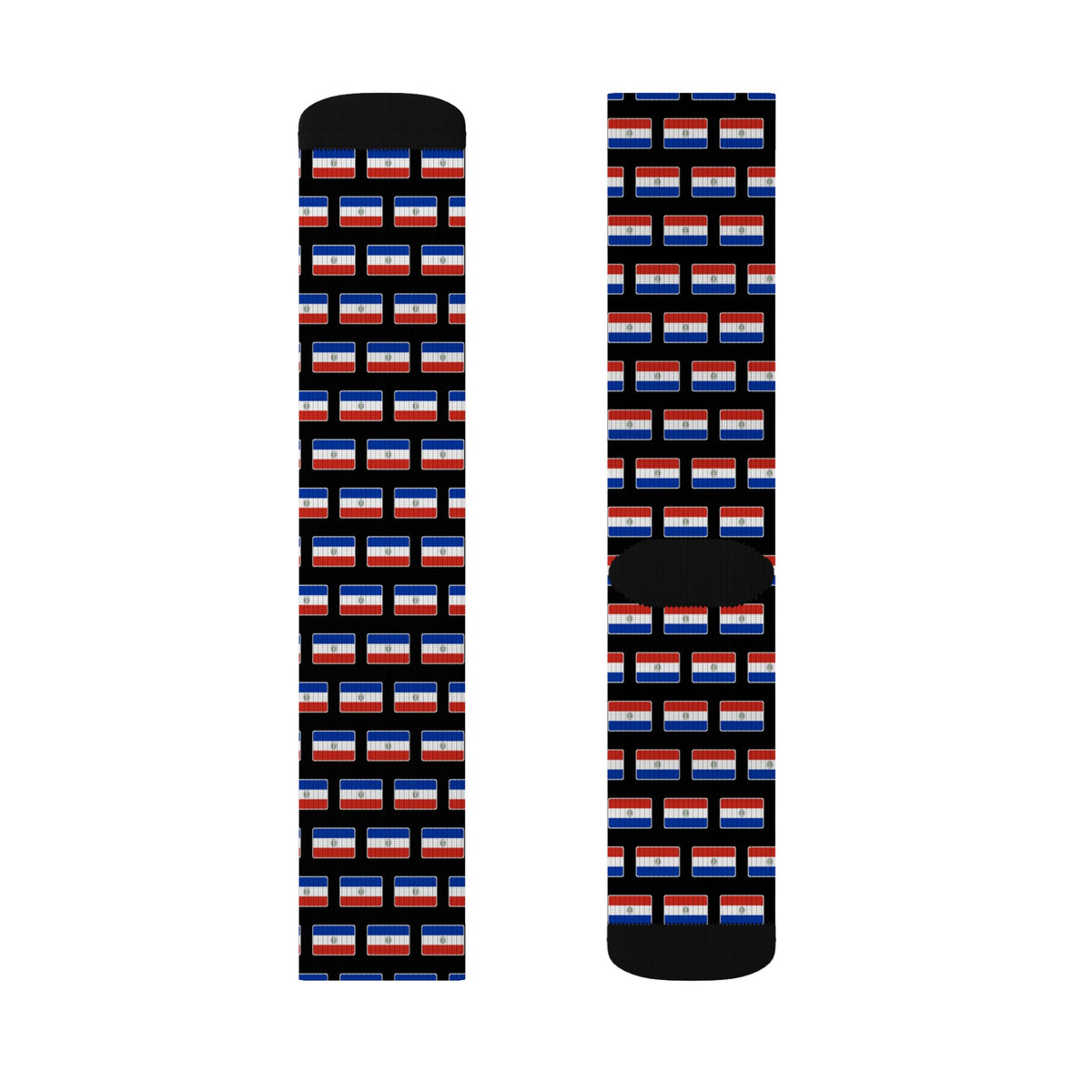 Paraguay Mission Flag Socks