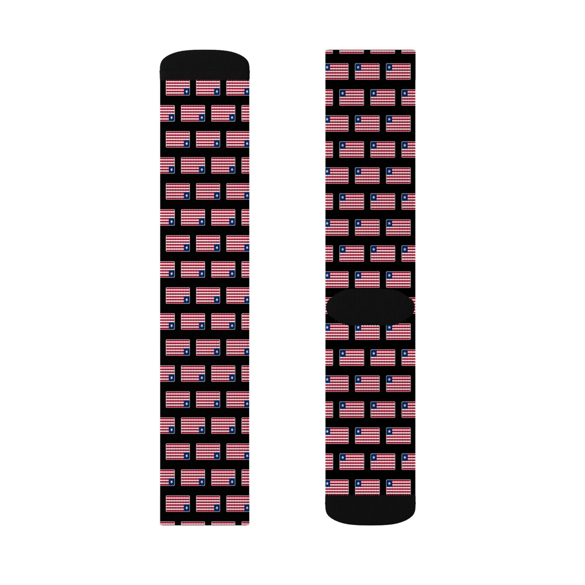 Liberia Mission Flag Socks