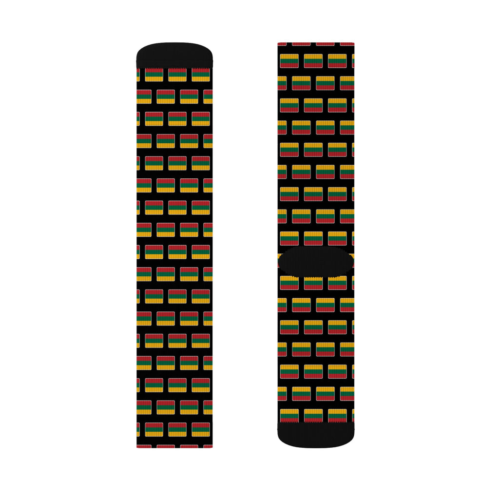 Lithuania Mission Flag Socks