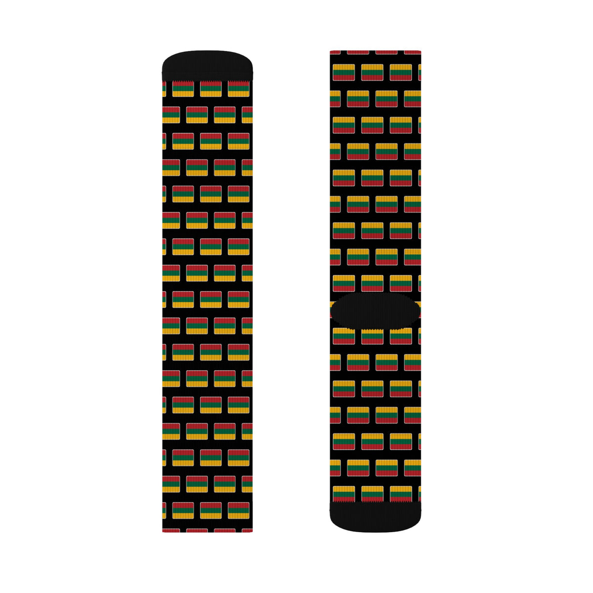 Lithuania Mission Flag Socks