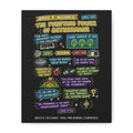 The Purifying Power of Gethsemane Sketch Note Canvas (Black) — Bruce R. McConkie